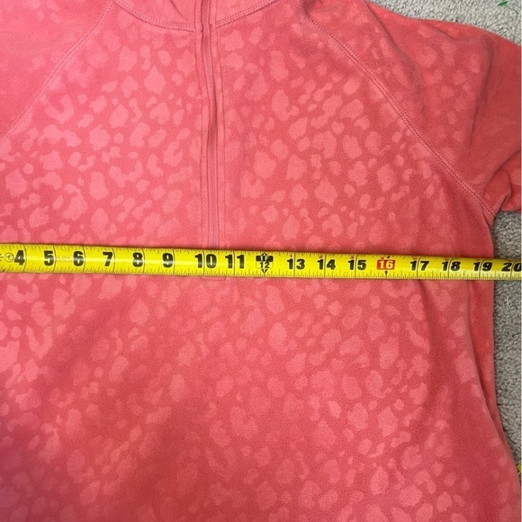 Eddie Bauer Women's Coral 1/4 Zipper Pullover Fleece Size Large - Picture 7 of 7